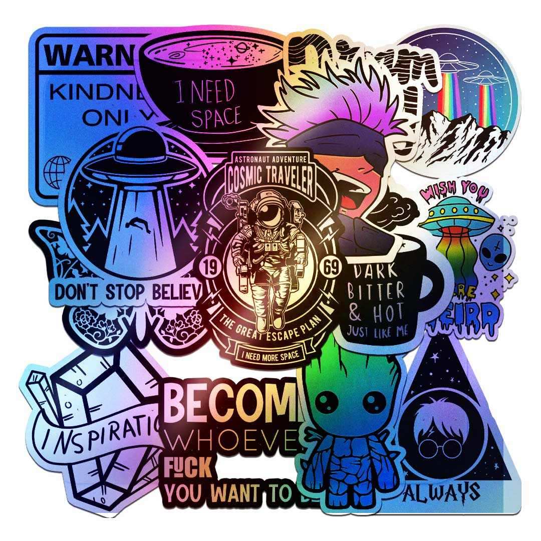 Holographic Sticker Pack [15 Stickers] - Sticker Packs | STICK IT UP