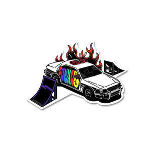 Hot wheels Much? Sticker waterproof vinyl decal for laptop, bike, car & bottle
