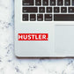 HUSTLER Sticker waterproof vinyl decal for laptop, bike, car & bottle