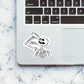 Hydrate or Die Sticker waterproof vinyl decal for laptop, bike, car & bottle