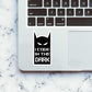 I code in the dark Sticker waterproof vinyl decal for laptop, bike, car & bottle