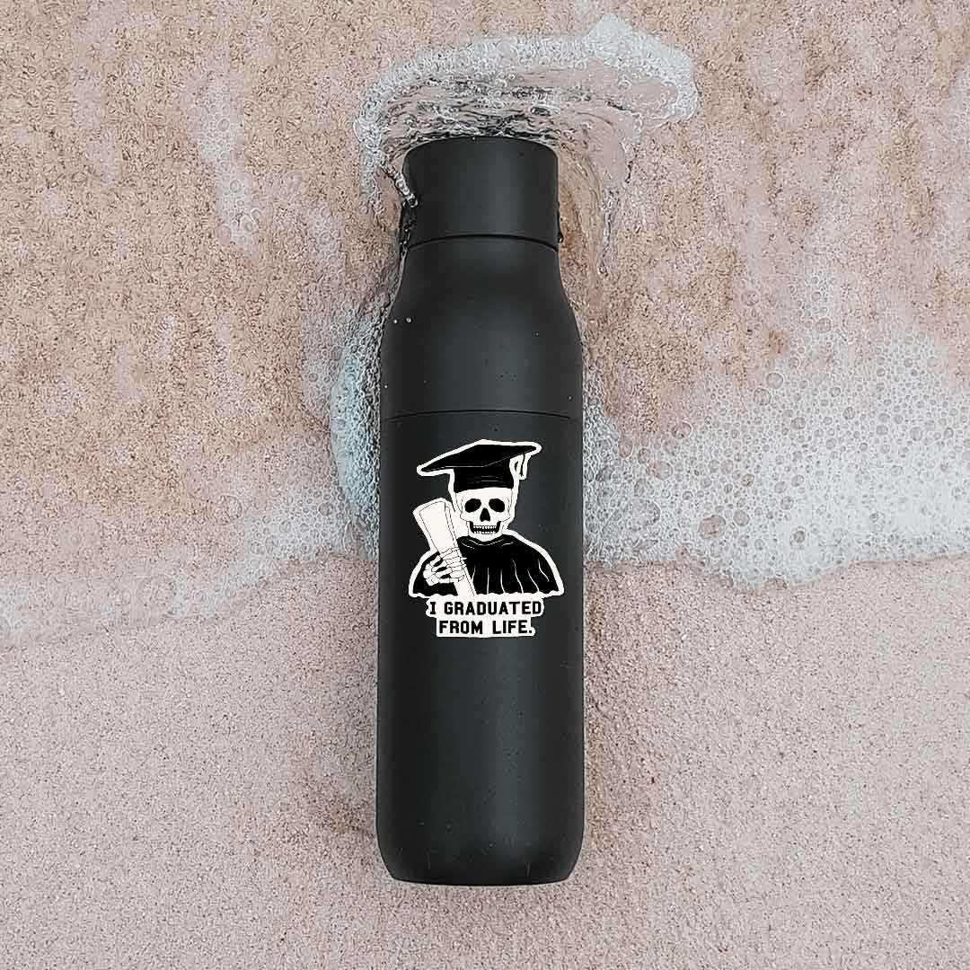 I Graduated From Life Sticker - STICK IT UP