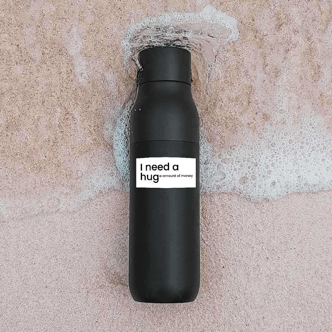 I Need a Hug Sticker waterproof vinyl decal for laptop, bike, car & bottle