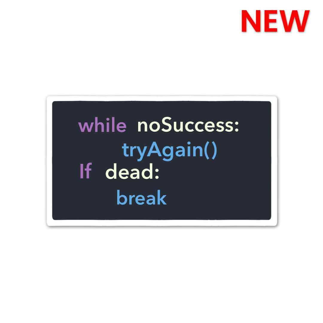 If Dead Stop Sticker waterproof vinyl decal for laptop, bike, car & bottle
