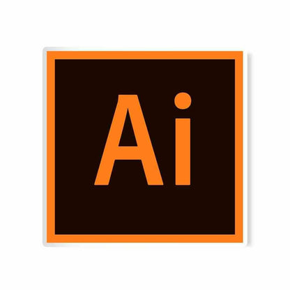 Illustrator Logo Sticker - STICK IT UP