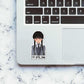 I'm smiling Sticker waterproof vinyl decal for laptop, bike, car & bottle