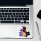 I'm too magical for this Holographic Stickers waterproof vinyl decal for laptop, bike, car & bottle