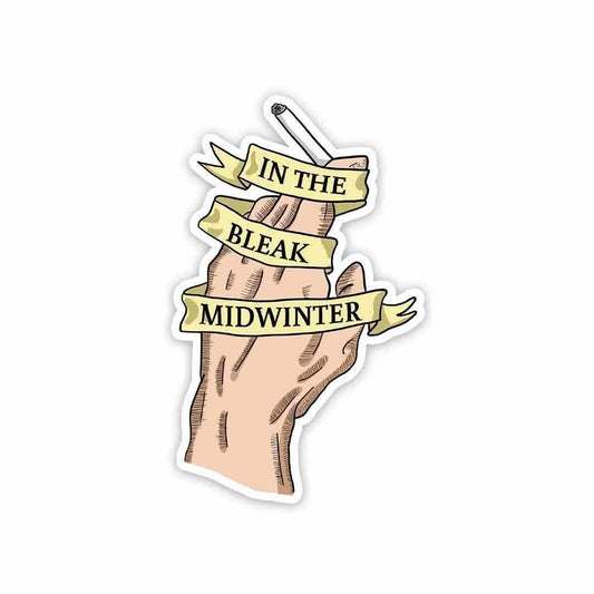 In the bleak midwinter Sticker - STICK IT UP