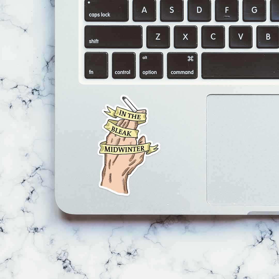 In the bleak midwinter Sticker - STICK IT UP