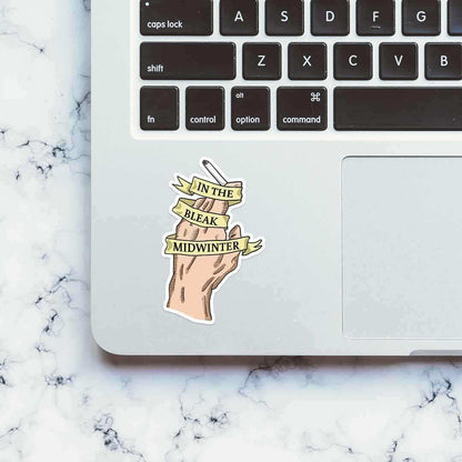 In the bleak midwinter Sticker - STICK IT UP