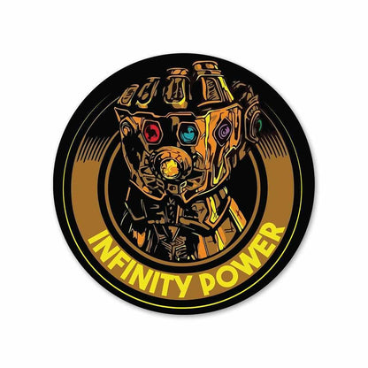Infinite Power Sticker waterproof vinyl decal for laptop, bike, car & bottle