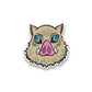 Inosuke Boar Hat Sticker waterproof vinyl decal for laptop, bike, car & bottle