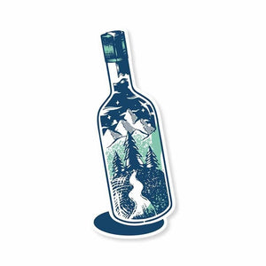 Into the Paradise Sticker waterproof vinyl decal for laptop, bike, car & bottle