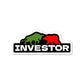 Investor Sticker waterproof vinyl decal for laptop, bike, car & bottle