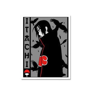 Itachi Sticker waterproof vinyl decal for laptop, bike, car & bottle