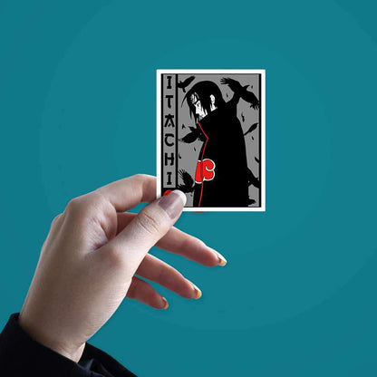 Itachi Sticker waterproof vinyl decal for laptop, bike, car & bottle