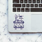It's Time For A Travel Sticker waterproof vinyl decal for laptop, bike, car & bottle