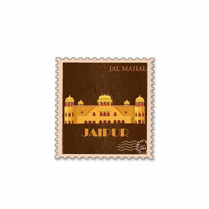 Jaipur Sticker waterproof vinyl decal for laptop, bike, car & bottle