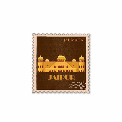 Jaipur Sticker waterproof vinyl decal for laptop, bike, car & bottle