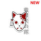 Japanese Mask Sticker waterproof vinyl decal for laptop, bike, car & bottle