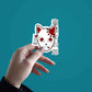 Japanese Mask Sticker waterproof vinyl decal for laptop, bike, car & bottle