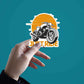 Just Ride Sticker waterproof vinyl decal for laptop, bike, car & bottle