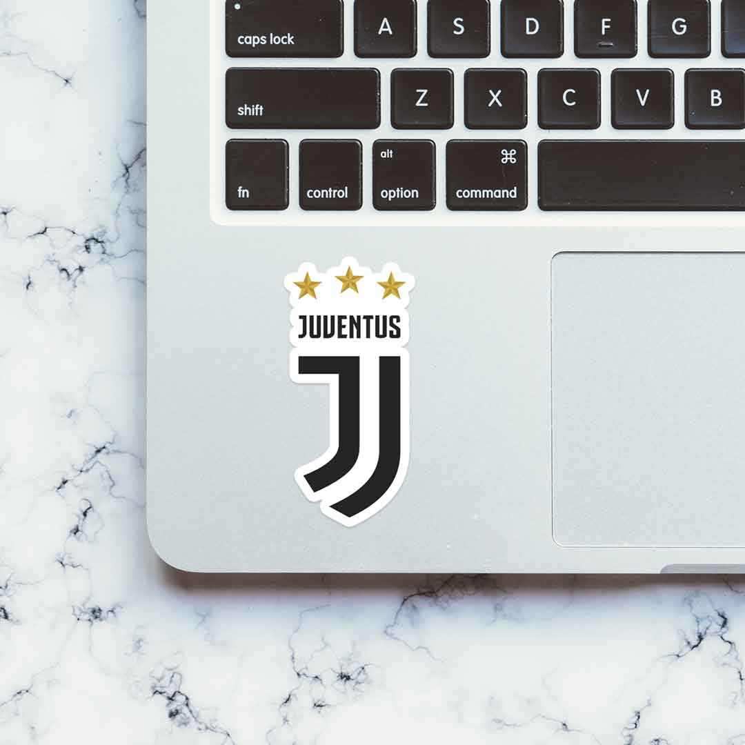 Juventus F.C.Sticker waterproof vinyl decal for laptop, bike, car & bottle