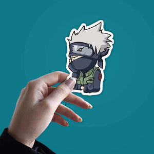 Kakashi Hatake Sticker waterproof vinyl decal for laptop, bike, car & bottle