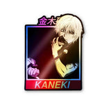 KANEKI Holographic Stickers waterproof vinyl decal for laptop, bike, car & bottle