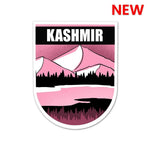 Kashmir Sticker waterproof vinyl decal for laptop, bike, car & bottle