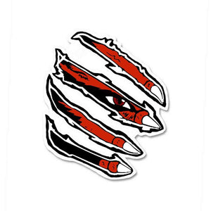 Kurama Scratch Sticker waterproof vinyl decal for laptop, bike, car & bottle