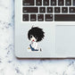 L sticker waterproof vinyl decal for laptop, bike, car & bottle