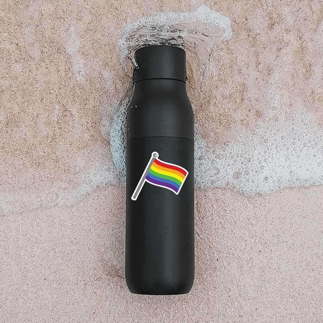 LGBTQ Flag sticker - STICK IT UP