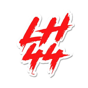 LH 44 Sticker waterproof vinyl decal for laptop, bike, car & bottle