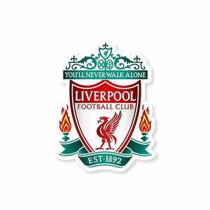 Liverpool FC Logo Sticker waterproof vinyl decal for laptop, bike, car & bottle