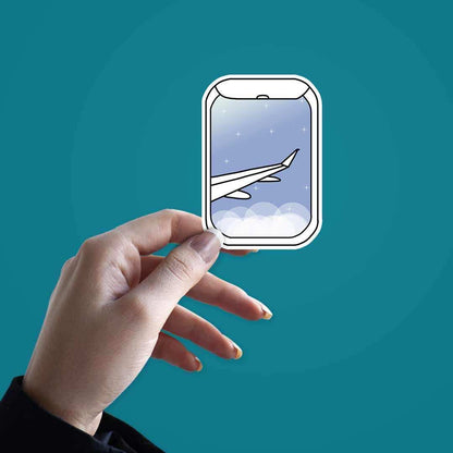 Love me a window seat sticker - STICK IT UP