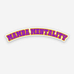Mamba Mentality sticker waterproof vinyl decal for laptop, bike, car & bottle