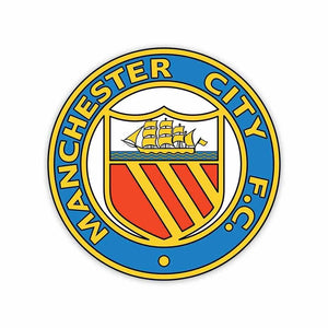 Manchester City F.C. Sticker waterproof vinyl decal for laptop, bike, car & bottle