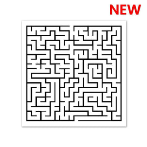 Maze Sticker waterproof vinyl decal for laptop, bike, car & bottle