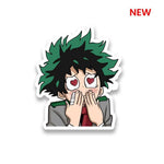 Midoriya Sticker waterproof vinyl decal for laptop, bike, car & bottle