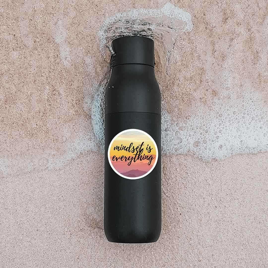 Mindset is everything Sticker waterproof vinyl decal for laptop, bike, car & bottle