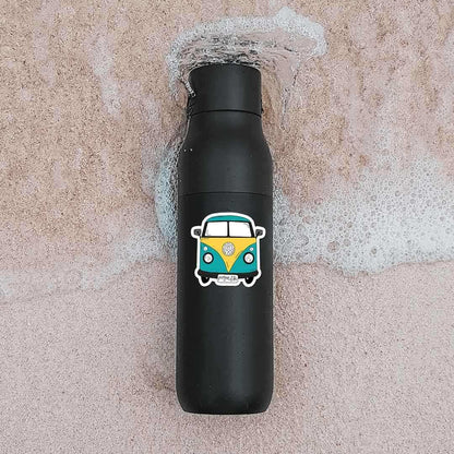 Mini Bus Sticker waterproof vinyl decal for laptop, bike, car & bottle