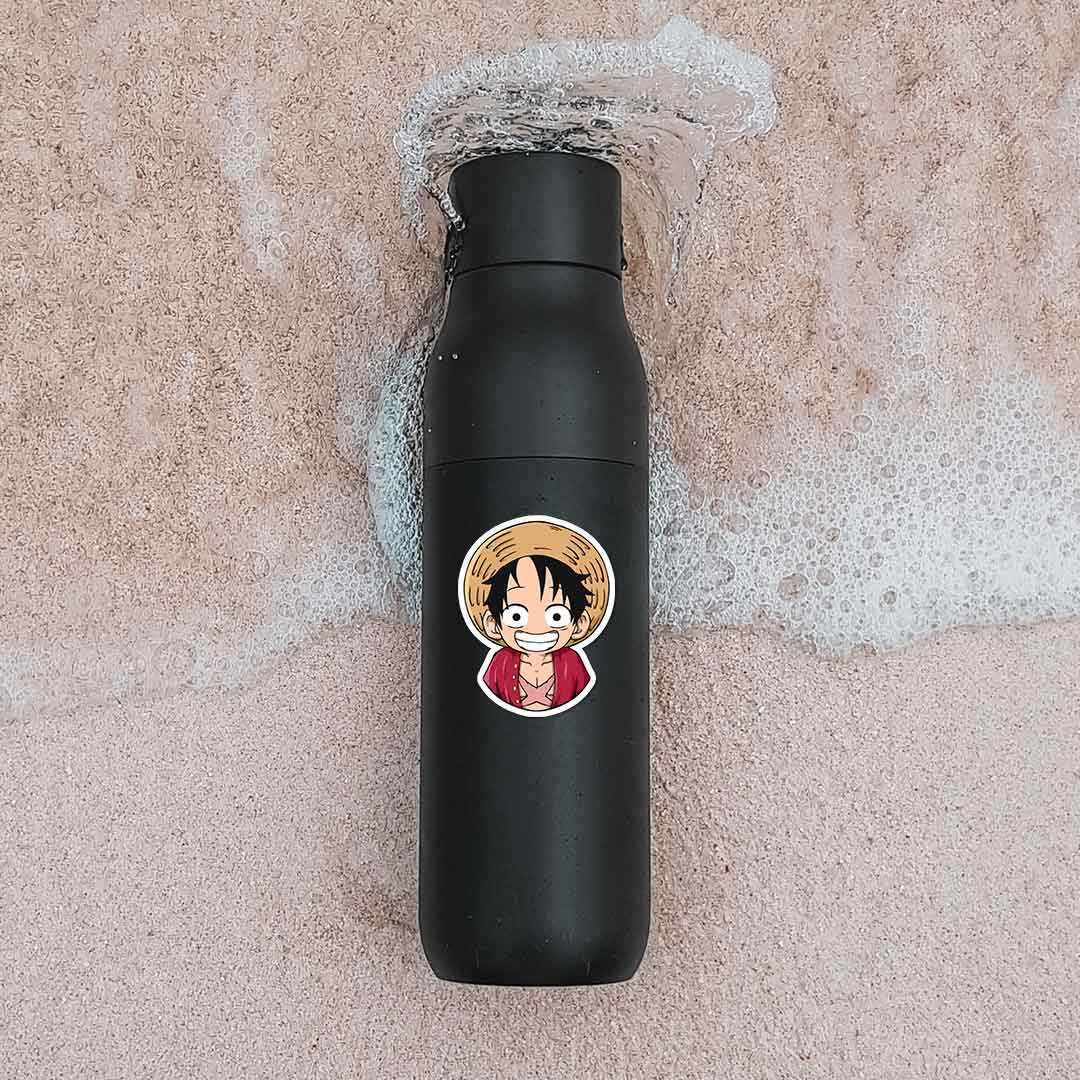 Monkey d luffy Sticker waterproof vinyl decal for laptop, bike, car & bottle