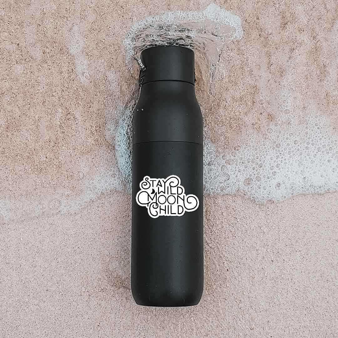 Moon child Sticker waterproof vinyl decal for laptop, bike, car & bottle