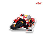 Motogp 93 Sticker waterproof vinyl decal for laptop, bike, car & bottle