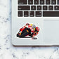 Motogp 93 Sticker waterproof vinyl decal for laptop, bike, car & bottle