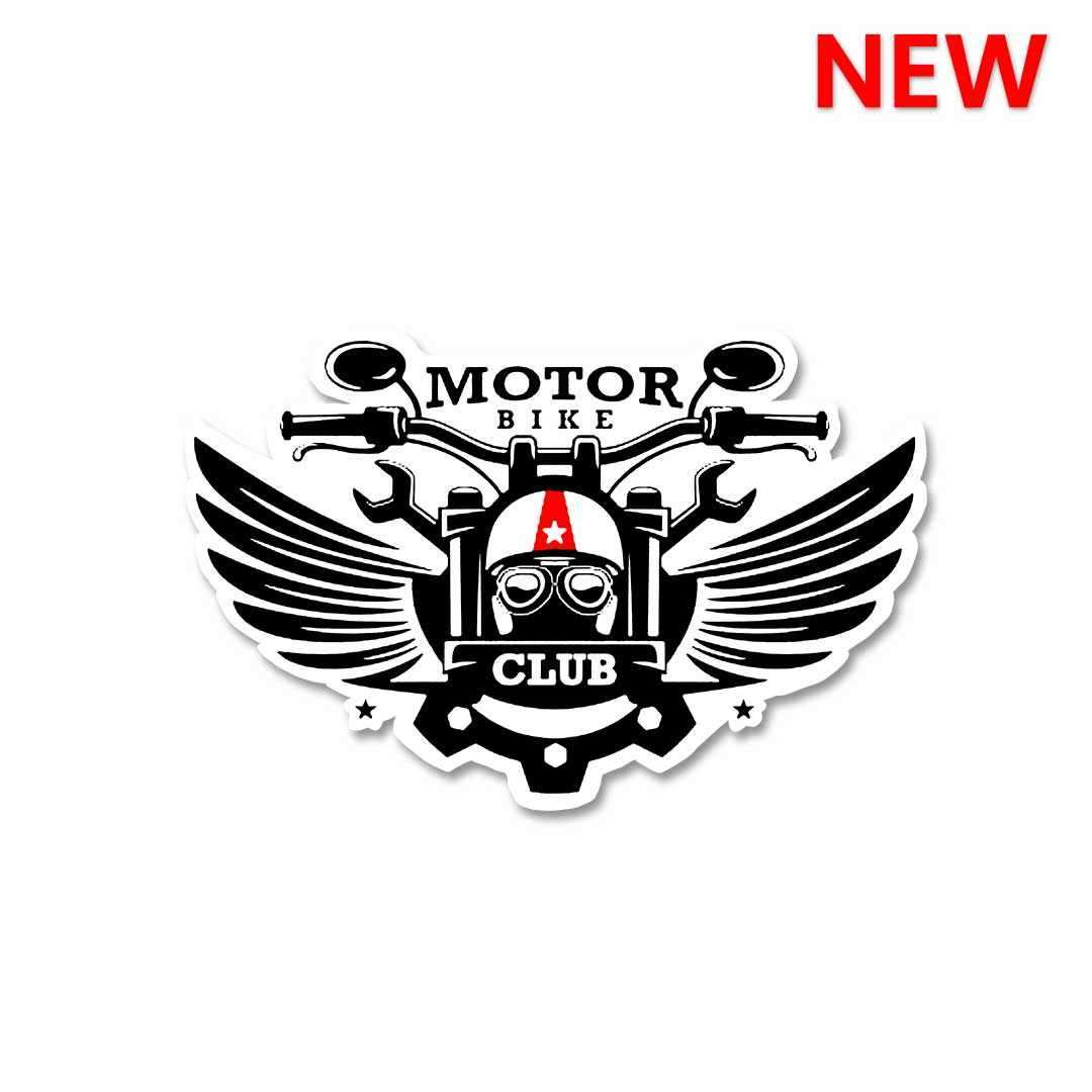 Motor bike club Sticker - Stickers | STICK IT UP