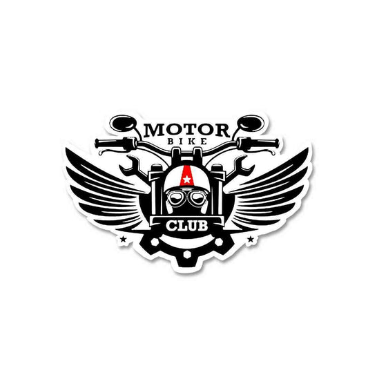 Motor bike club Sticker - STICK IT UP