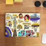 Mumbai Meri Jaan Laptop Skin waterproof vinyl decal for laptop, bike, car & bottle