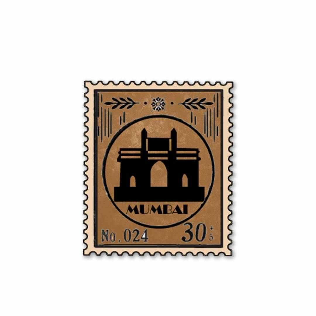 Mumbai Sticker waterproof vinyl decal for laptop, bike, car & bottle